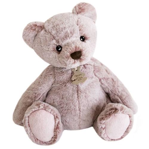 Peluche Ours Mousse Grand Modele - Rose Cendré