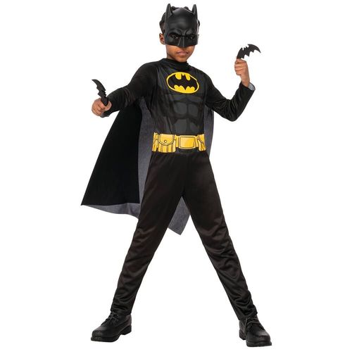 Warner Bros Panoplie Batman Déguisement + Batarangs - Taille M