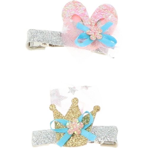 2 Barrettes À Paillettes En Boîte Cadeau