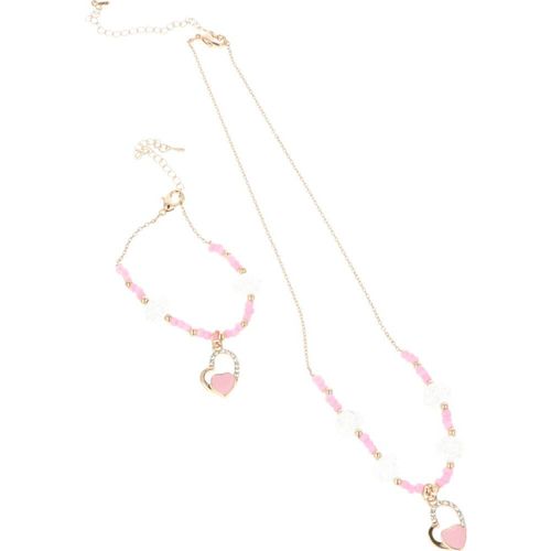 Set Collier Bracelet Bague Ballerine