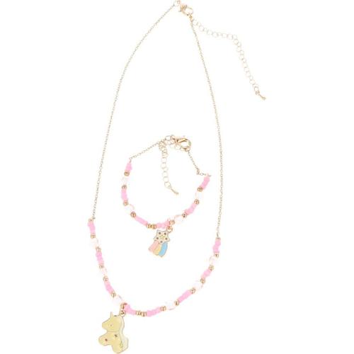 Set Collier Bracelet Bague Ballerine