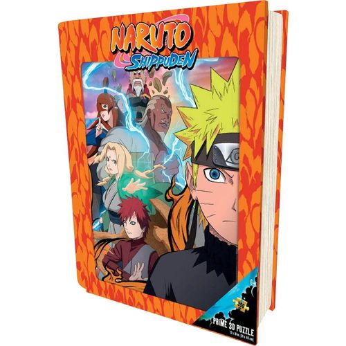 Puzzle Naruto Boite Metal Prime 3d Hokage - 300 Pieces