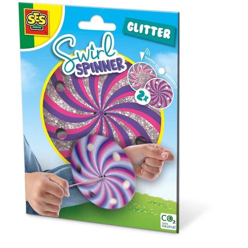 Ses Creative Swirl Spinner - À Paillettes