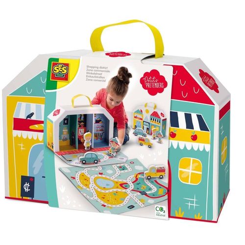 Valise Et Tapis De Jeu De Zone Commerciale