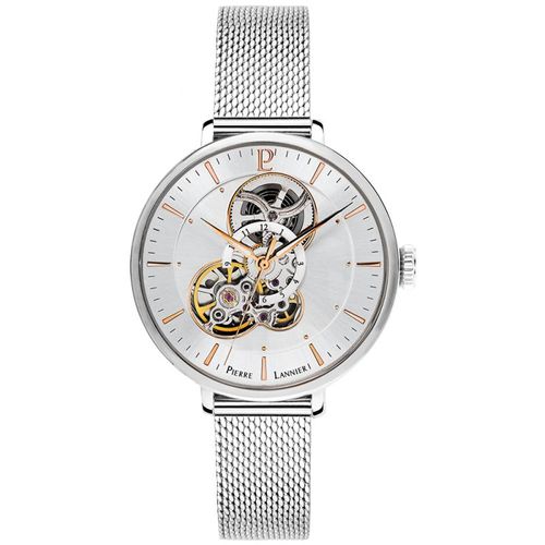 Pierre Lannier Melodie Automatique Montre Femme Acier Milanais 348a621