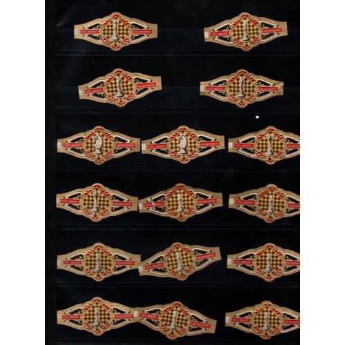 Bagues Cigares Thème 32 Pièces D'échecs
