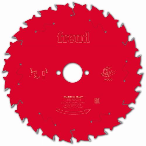 Lame pour scie circulaire portative FREUD - Ø210 2,4/1,8 AL30 Z24 BA 15° - F03FS09725 -FR15W003H