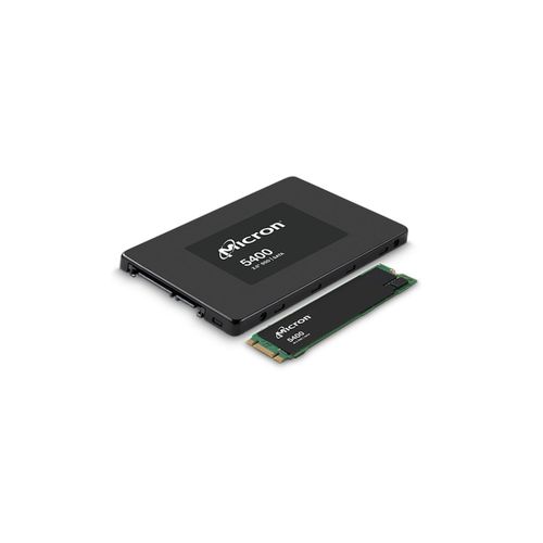 Micron 5400 PRO - SSD - Read Intensive - chiffré - 480 Go - échangeable à chaud - 2.5" - SATA 6Gb/s - AES 256 bits - TCG Opal Encryption, Self-Encrypting Drive (SED) - pour ThinkEdge SE450 7D8T...