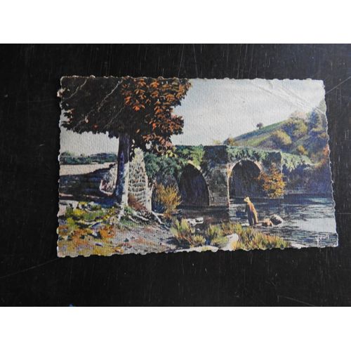 Carte Postale D'amons / Pont Pays Basque 1937