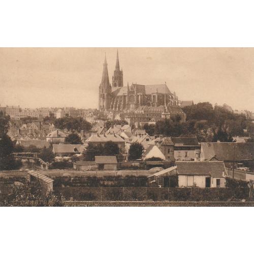 Chartres Cathédrale Vue Depuis Cachemback