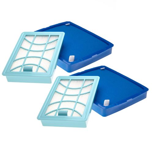 vhbw Lot de 4 filtres remplacement pour Philips CP0617+CP0616, FC8003/01 pour aspirateur