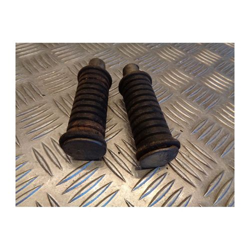 Paire Cale Repose Pied Arriere Moto Suzuki 50 Ts