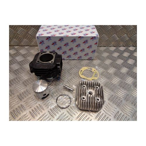Cylindre Piston Culasse Dr Fonte Sport Diam 47 Mm Scooter Mbk 50 Booster Next Rocket Stunt Minarelli Vertical Dr-Kt00088