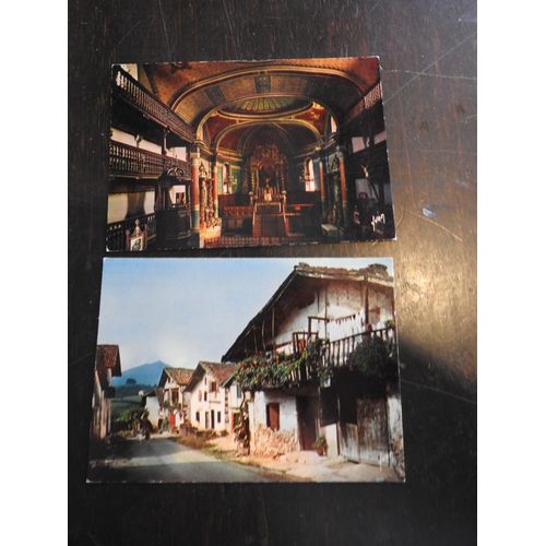 Lot De 2 Cartes Postales Du Pays Basque