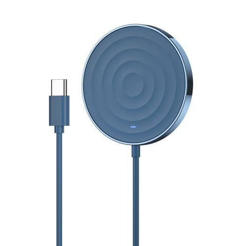 Chargeur Sans Fil 15w À Absorption Magnétique, Adaptateur Usb C Pour Iphone 12 Pro Max Mini 12 Pro Pd 20w Prise Eu Us