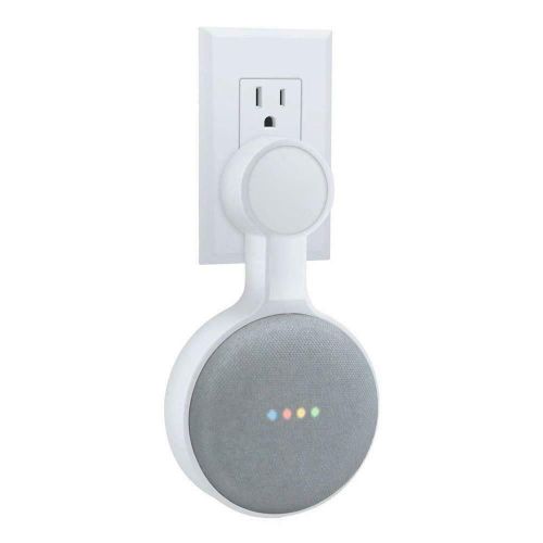 Support mural de support de haut parleur, pour Google Home, Mini Assistant vocal, prise US, maison, cuisine, salle de bain, chambre à coucher