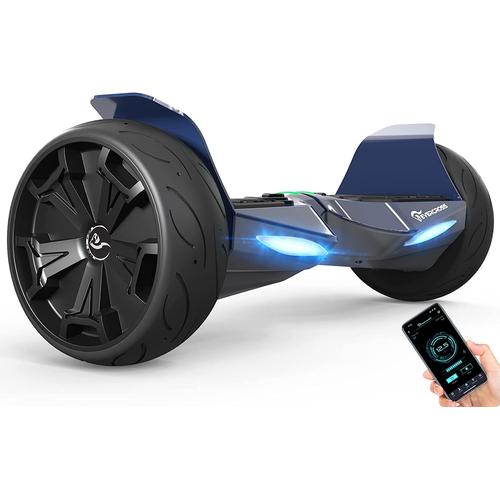 Evercross Hoverboard 8.5", Scooter Auto-Équilibré Tout-Terrain, Hoverboard Bluetooth Compatibles Avec App