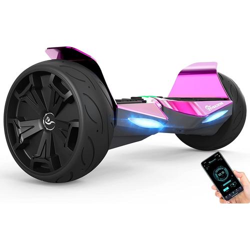 Evercross Hoverboard 8.5", Scooter Auto-Équilibré Tout-Terrain, Hoverboard Bluetooth Compatibles Avec App