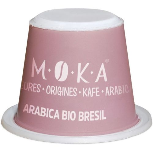 Moka 300 Capsules Biodégradables Home Compost Zéro Déchet Compatibles Nespresso® Café 100% Arabica Bio Du Mexique