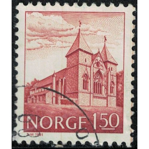 Norvège 1981 Oblitéré Used Cathédrale De Stavanger Y&t No 787 Su