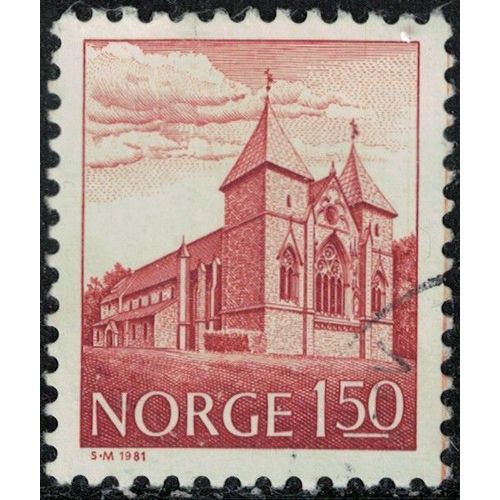 Norvège 1981 Oblitéré Used Cathédrale De Stavanger Y&t No 787 Su