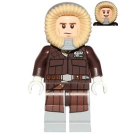 LEGO Star Wars Episode 4 5 6 Han Solo Parka, Dark Brown Coat (Hoth) sw0709 du set 75138