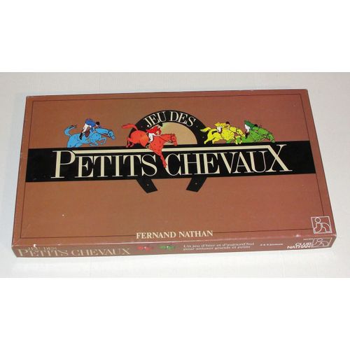 Jeu Des Petits Chevaux Fernand Nathan 1986