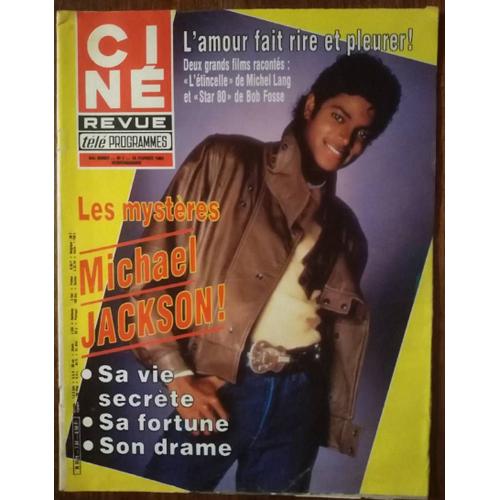 Cine Tele Revue N°7 Michael Jackson En Couverture