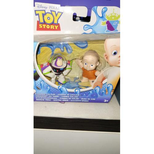Toy Story / Jouet / Change De Couleur / Figurines / Buzz L'eclair Et Gros Bébé / Disney Pixar