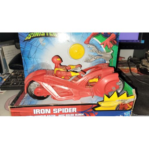 Ultimate Spider-Man Sinister 6 / Iron Spider / Avec Bolide Blinde / Marvel / Hasbro