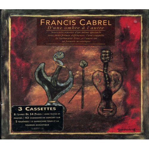 Francis Cabrel: D'une Ombre A L'autre Coffret 3xk7 Audio