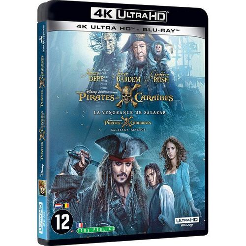 Pirates Des Caraïbes : La Vengeance De Salazar - 4k Ultra Hd + Blu-Ray