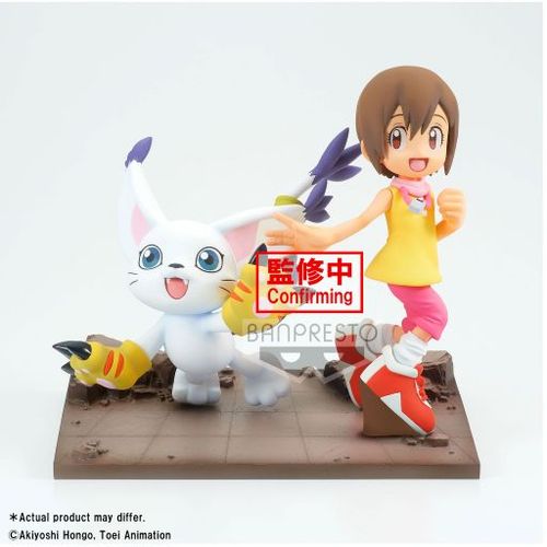 Figurine Digimon - Hikari &tailmon 12cm