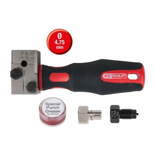 FLARAREFIXECO 4.75 mm Tuyau de frein universel Bördeler Set. 4 pcs. | 122.1215