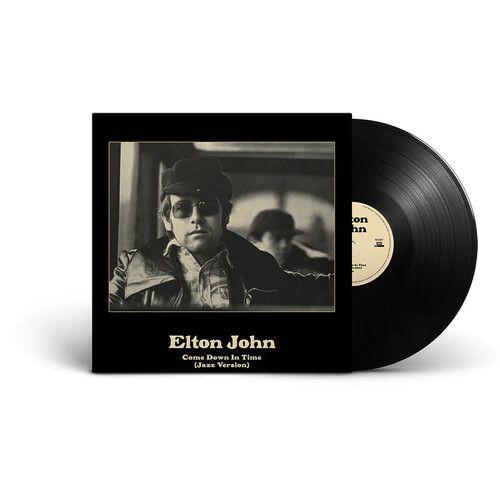Elton John - Come Down In Time (Jazz Version) - Limited 10-Inch Black Vinyl [12-Inch Single] 10", Black, Ltd Ed, Italy - Import