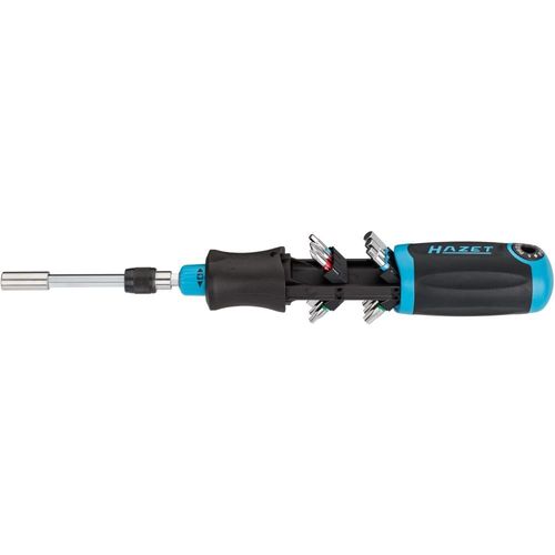Tournevis à magasin 810R-4 13 pièces à fente/PH/PZD/i6-KT./TX HAZET