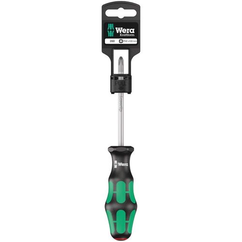 WERA tournevis 350 PH pour vis cruciformes. PH 2 x 100 mm