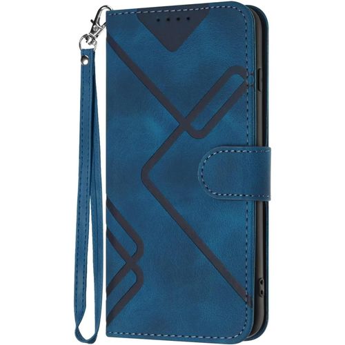 Pour Sony Xperia Xz3 Coque, Etui En Motif De Ligne Portefeuille Sony Xperia Xz3 Housse, Fermeture Magnetique Etui Pour Sony Xperia Xz3 Case