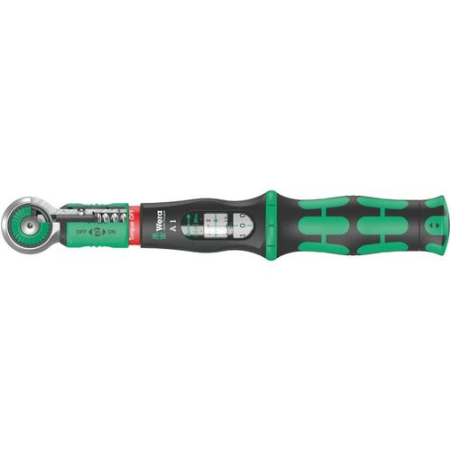 SAFE-TORQUE Une clé à couple avec 1/4 de quatre kant, 2-12 nm