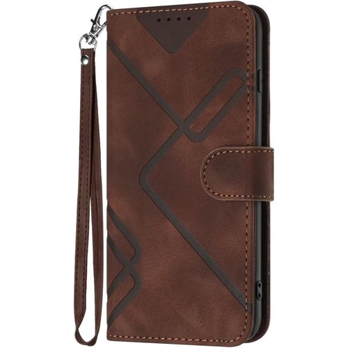 Pour Sony Xperia Xz3 Coque, Etui En Motif De Ligne Portefeuille Sony Xperia Xz3 Housse, Fermeture Magnetique Etui Pour Sony Xperia Xz3 Case