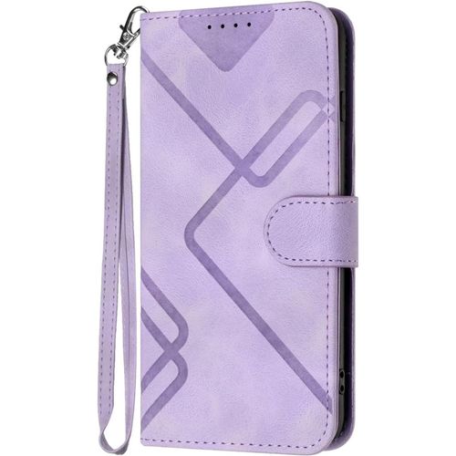 Pour Sony Xperia Xz3 Coque, Etui En Motif De Ligne Portefeuille Sony Xperia Xz3 Housse, Fermeture Magnetique Etui Pour Sony Xperia Xz3 Case