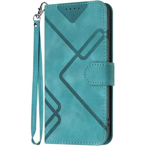 Pour Sony Xperia Xz3 Coque, Etui En Motif De Ligne Portefeuille Sony Xperia Xz3 Housse, Fermeture Magnetique Etui Pour Sony Xperia Xz3 Case