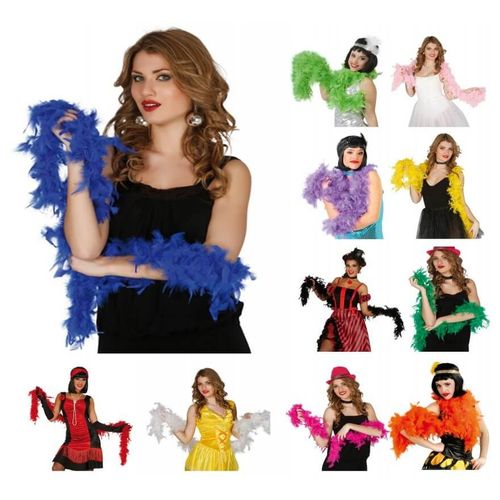Boa De Plume 40 Gr 180 Cm Plusieurs Couleurs (Couleur Bleu)