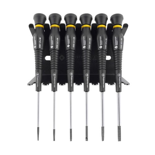 Tournevis à fente à 6 pivotement dans le support, dérivable
