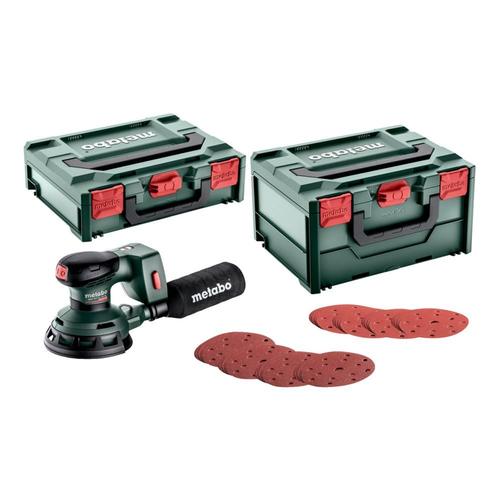 Metabo 18V orbite de la batterie ponceuses Set SXA 18 LTX 125 BL + accessoires / sans batterie, sans chargeur