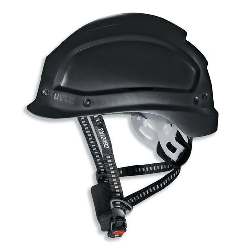 Casque de protection - pour travaux en hauteur et alpinisme - noir - uvex pheos alpine UVEX