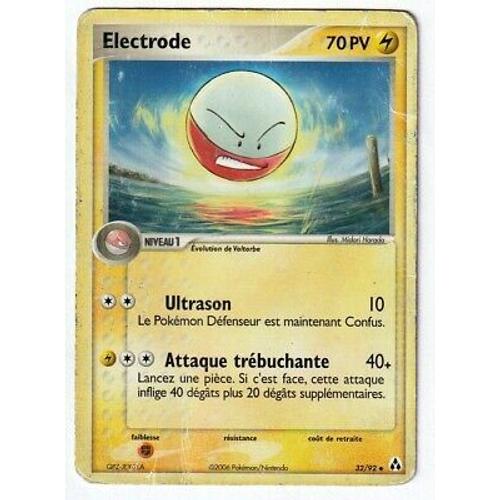 Carte Pokemon Electrode / Ex Créateurs De Légendes