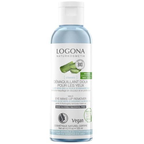 Logona - Démaquillant Doux Pour Les Yeux Aloe Vera Bio 125ml - 