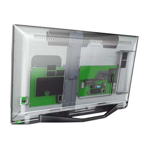 Philips 24HFL3014P - Classe de diagonale 24" Professional Series TV LCD rétro-éclairée par LED - hôtel / hospitalité - 720p 1366 x 768 - DEL de façade - noir, translucide (couvercle)