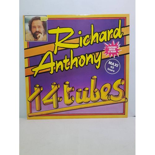 Richard Anthony 12 Tubes / Nouvelle Vague / Donne-Moi Ma Chance / La Terre Promise / C'est Ma Fête